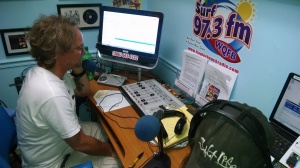 Tim on the air